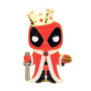 FUNKO POP PIN! MARVEL Deadpool King Deadpool #01